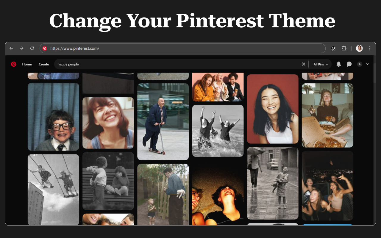 Stay private while browsing through Pinterest.